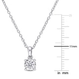 Solitaire Pendant (1/4 CT. TW.)