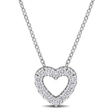 Open Heart Pendant (1/2 CT. TW.)