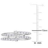 Coil Ring in Platinum Silver (0.62 CT. TW.)