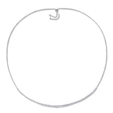 Diamond Necklace in White Gold (2 CT. TW.)