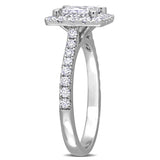 Halo Engagement Ring in White Gold (2 CT. TW.)