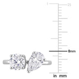 2-Stone Engagement Ring in White Gold (2 CT. TW.)