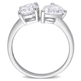 2-Stone Engagement Ring in White Gold (2 CT. TW.)