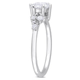 Engagement Ring in White Gold (1 1/4 CT. TW.)