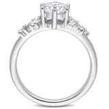 Engagement Ring in White Gold (1 1/4 CT. TW.)