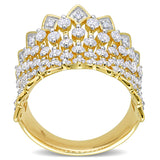 Wide Band Ring in Yellow Gold (2.33 CT. TW.)