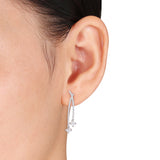 Dangle Earrings in White Gold (1 CT. TW.)