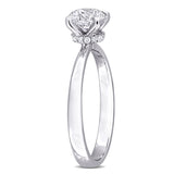 Solitaire Engagement Ring in White Gold (1.07 CT. TW.)