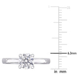 Solitaire Engagement Ring in White Gold (1.07 CT. TW.)