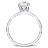 Solitaire Engagement Ring in White Gold (1.07 CT. TW.)