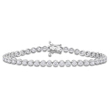 Tennis Bracelet in White Gold (3.75 CT. TW.)