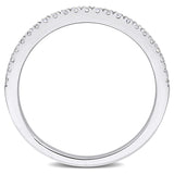 Semi-Eternity Anniversary Ring in White Gold (0.18 CT. TW.)