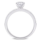 Solitaire Engagement Ring in White Gold (1.16 CT. TW.)