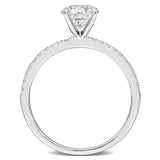 Solitaire Engagement Ring in White Gold (1.16 CT. TW.)