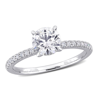 Solitaire Engagement Ring in White Gold (1.16 CT. TW.)