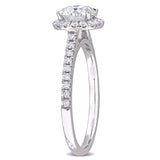 Halo Engagement Ring in White Gold (1.33 CT. TW.)