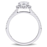 Halo Engagement Ring in White Gold (1.33 CT. TW.)