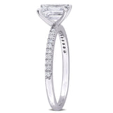 Solitaire Engagement Ring in White Gold (1.16 CT. TW)