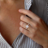 Solitaire Engagement Ring in White Gold (2.16 CT. TW.)