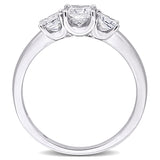 3-Stone Engagement Ring in White Gold (1 CT. TW.)