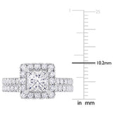 Bridal Ring Set in White Gold (2.33 CT. TW.)