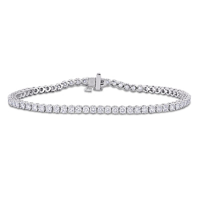 Tennis Bracelet in White Gold (3.62 CT. TW.)