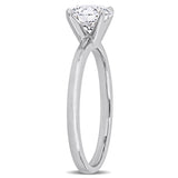 Solitaire Engagement Ring in White Gold (1 CT. TW.)