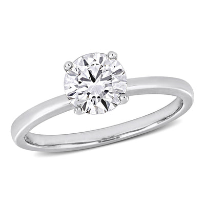 Solitaire Engagement Ring in White Gold (1 CT. TW.)