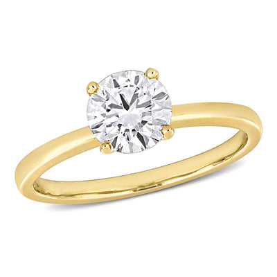 Solitaire Engagement Ring in Yellow Gold (1 CT. TW.)