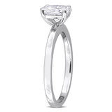 Solitaire Engagement Ring in White Gold (1 CT. TW.)