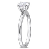 Solitaire Engagement Ring in White Gold (1 CT. TW.)