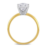 Oval Solitaire Engagement Ring  in Yellow Gold (2 CT. TW.)