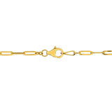 Tennis Link Chain Necklace in 14k Two-Tone Gold (1 5/8 CT TW)