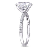 Solitaire Engagement Ring in White Gold (2.16 CT. TW.)