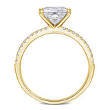 Solitaire Engagement Ring in Yellow Gold (2.15 CT TW)