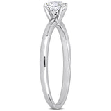 Solitaire Engagement Ring in White Gold (.5 CT. TW.)