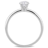 Solitaire Engagement Ring in White Gold (.5 CT. TW.)