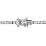 3 CT TW Lab Grown Diamond Tennis Bracelet in 14k White Gold
