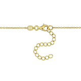 1 CT TW Lab Grown Diamond and Cultured Freshwater Pearl Station Necklace in Sterling Silver