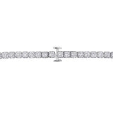 5 1/5 CT TW Lab Grown Diamond Tennis Bracelet in 18k White Gold