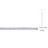 5 1/5 CT TW Lab Grown Diamond Tennis Bracelet in 18k White Gold