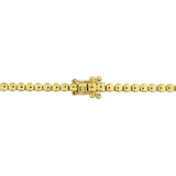 1 3/4 CT TW Lab Grown Diamond Tennis Necklace in 14k Yellow Gold