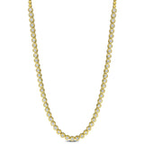 1 3/4 CT TW Lab Grown Diamond Tennis Necklace in 14k Yellow Gold