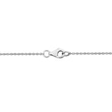 4 1/5 CT TW Multi Shaped Lab Grown Diamond Necklace in 14k White Gold