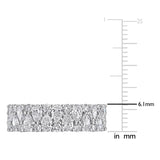 3 4/5 CT TW Multi Shaped Lab Grown Diamond Eternity Band in 14k White Gold